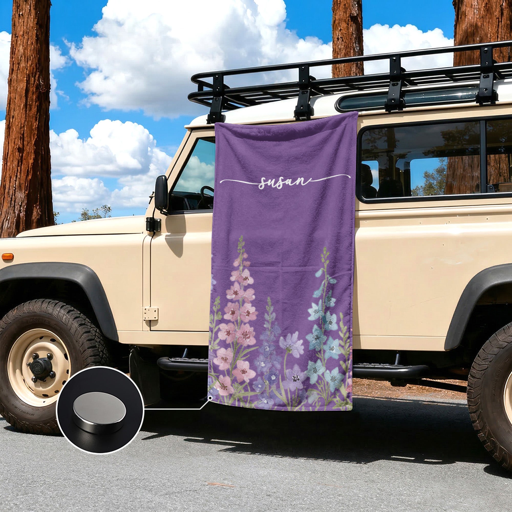 Custom-Name-&-Birth-Flower-Gift-For-Her,-Sisters,-Daughter,-Friends-Personalized-Beach-Towel-3