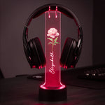 Custom-Name-&-Birth-Flower-Gift-For-Her-Version-2-Personalized-Headphone-Stand-2