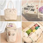 Custom-Name-&-Birth-Flower-Gift-For-Knitting-Lovers,-Crochet-Lovers,-Mom,-Grandma--Personalized-Knitting-Bag-5