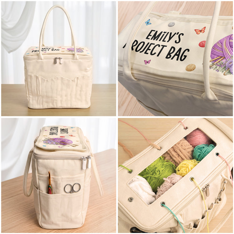 Custom-Name-&-Birth-Flower-Gift-For-Knitting-Lovers,-Crochet-Lovers,-Mom,-Grandma--Personalized-Knitting-Bag-5