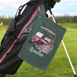 Custom-Name,-Birth-Flower,-Girls-Golf,-Golf-Pouch,-Gift-For-Golf-Lover,-Golf-Player,-Golf-Girls-Personalized-Golf-Towel-2