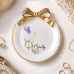 Custom-Name-&-Birth-Flower-Ring-Dish-With-Bowl-Personalized-Jewelry-Dish-2