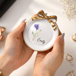 Custom-Name-&-Birth-Flower-Ring-Dish-With-Bowl-Personalized-Jewelry-Dish-3