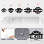 Custom-Name,-Birth-Flower-She-Shed,-Woman-Cave-Personalized-Metal-Sign-7