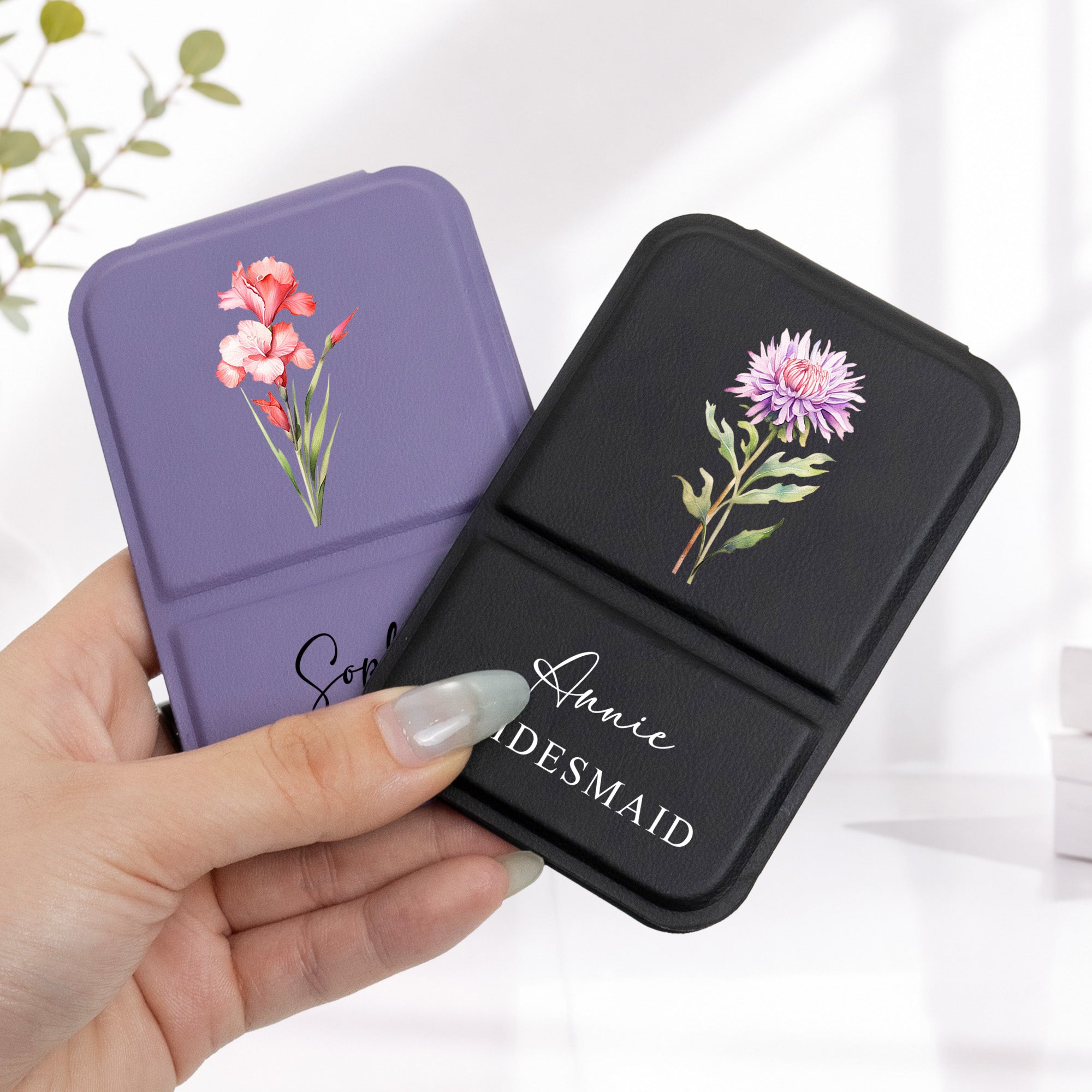 Custom-Name-&-Birth-Flower-Wedding-Gift-For-Bridesmaid-Gift-For-Friends-Sisters-Personalized-Mirror-5