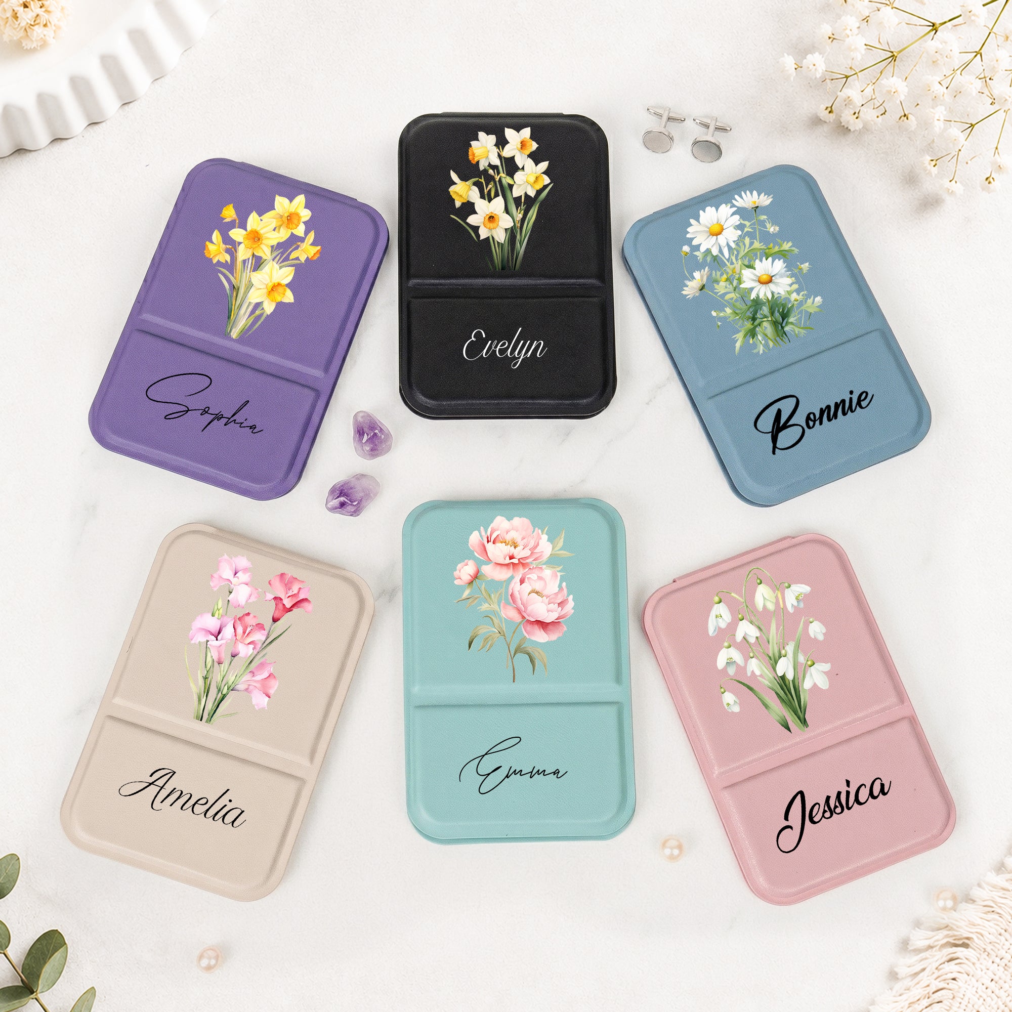 Custom-Name-&-Birth-Flower-Wedding-Gift-For-Bridesmaid-Gift-For-Friends-Sisters-Ver-2-Personalized-Mirror-1
