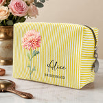 Custom-Name-&-Birth-Flower-Wedding-Gifts-For-Bridesmaid-Bride-Personalized-Makeup-Bag-3