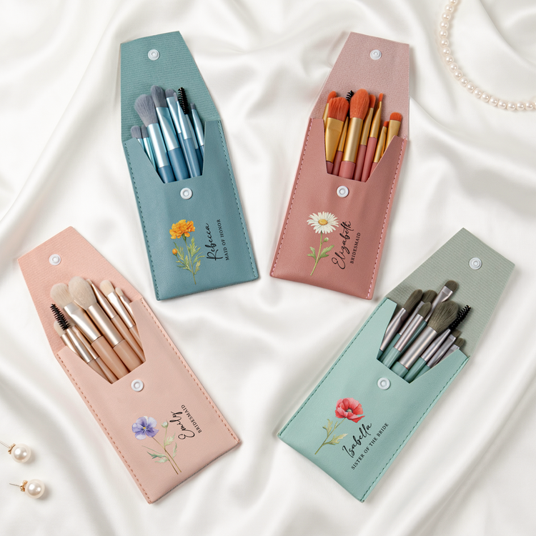 Custom-Name-&-Birth-Flower-Wedding-Gifts-For-Bridesmaid-Personalized-Makeup-Brush-Bag3