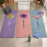 Custom-Name-Birth-Flower-Yoga-Mat,-Gift-For-Yoga-Lover-Personalized-Yoga-Mat