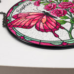 Custom-Name-&-Birth-Flowers-Butterfly-Art-Personalized-Window-Hanging-Suncatcher-5