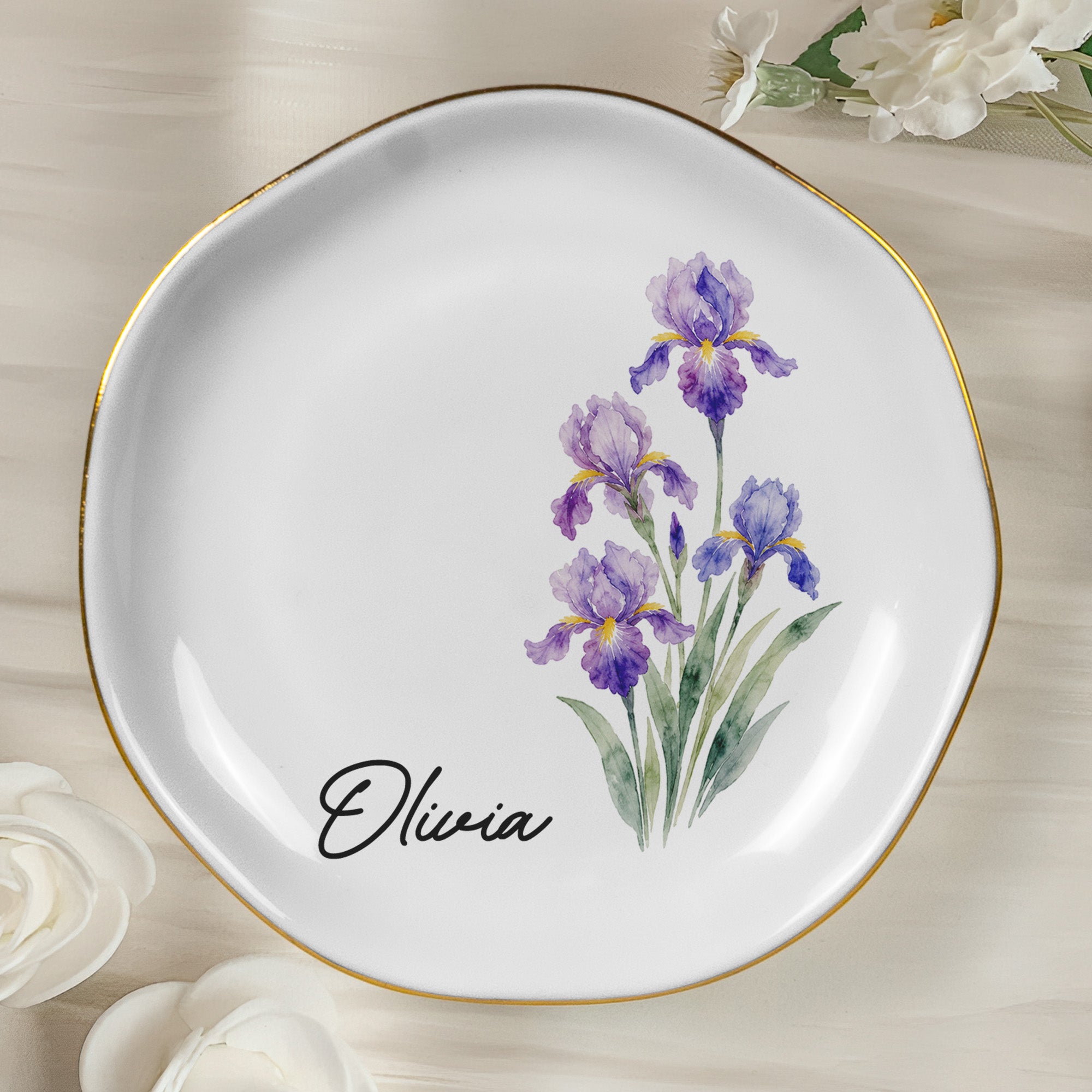 Custom-Name-&-Birth-Flowers-Gifts-For-Friends-Sisters-Birthday-Wedding-Gifts-Personalized-Jewelry-Dish-3