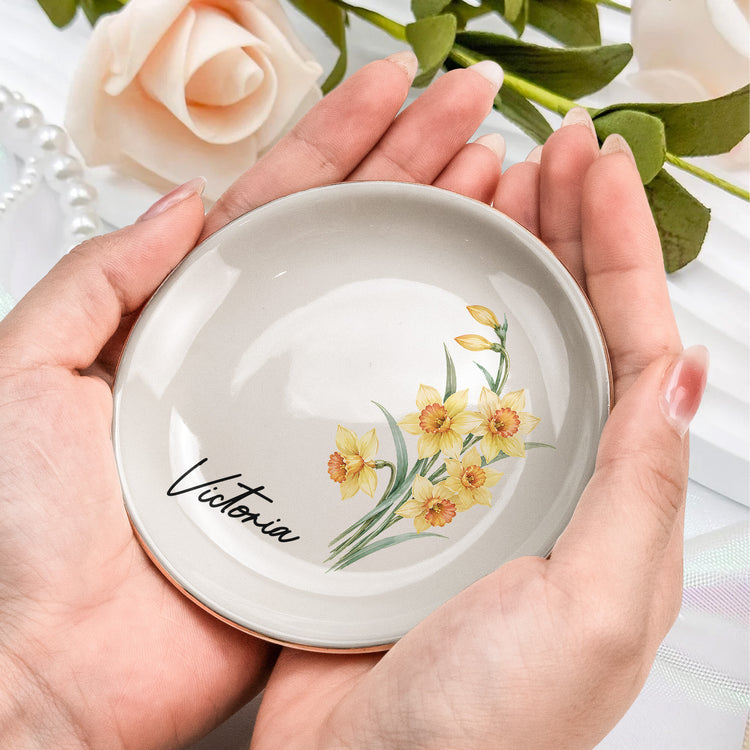 Custom-Name-&-Birth-Flowers-Gifts-For-Friends-Sisters-Birthday-Wedding-Gifts-Personalized-Jewelry-Dish-6