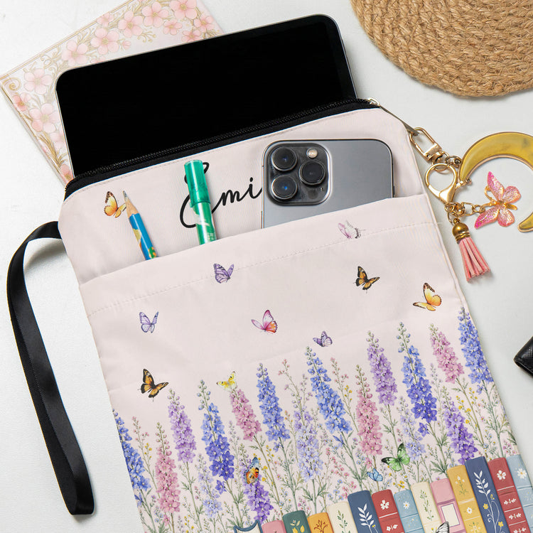 Custom-Name-&-Birthflower-For-Book-Lovers,-Book-Clubs-Personalized-Book-Sleeve-5