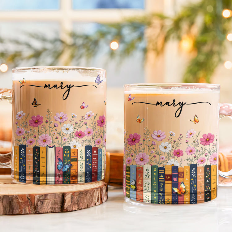 Custom-Name-&-Birthflower-For-Book-Lovers,-Book-Clubs-Personalized-Mugs-3