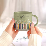 Custom-Name-&-Birthflower-For-Book-Lovers,-Book-Clubs-Personalized-Mugs-5