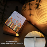 Custom-Name-&-Birthflower-For-Book-Lovers,-Book-Clubs-Personalized-Night-Light
