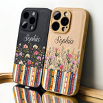 Custom-Name-&-Birthflower-For-Book-Lovers,-Book-Clubs-Personalized-Phone-Case5