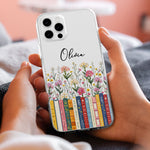 Custom-Name-&-Birthflower-For-Book-Lovers,-Book-Clubs-Personalized-Phone-Case-5