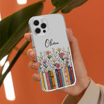 Custom-Name-&-Birthflower-For-Book-Lovers,-Book-Clubs-Personalized-Phone-Case-6