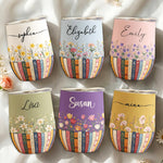 Custom-Name-&-Birthflower-For-Book-Lovers,-Book-Clubs-Personalized-Wine-Tumbler-1