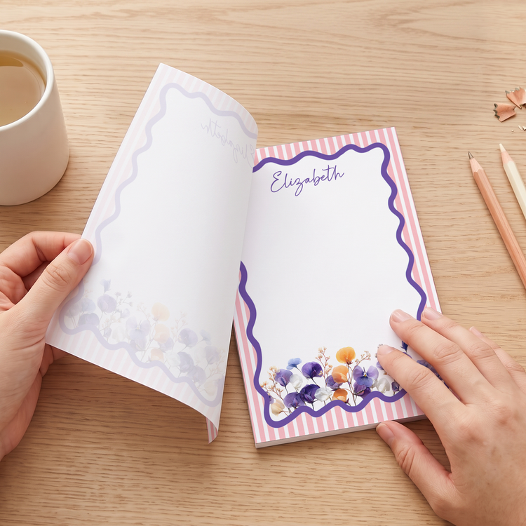 Custom-Name-&-Birthflower-For-Book-Lovers-Gift-For-Daughter,-Friends-Personalized-Notepad-3