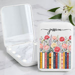 Custom-Name-&-Birthflower-For-Book-Lovers-Personalized-Mirror-4