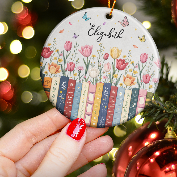 Custom-Name-&-Birthflower-For-Book-Lovers-Personalized-Ornament5