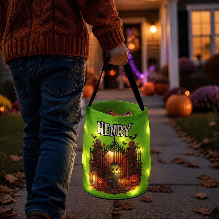 Custom-Name-Character-Halloween-Candy-Bag-For-Kids,-Trick-Or-Treat-Basket-For-Tiny-Trickster-Personalized-Halloween-Basket-3