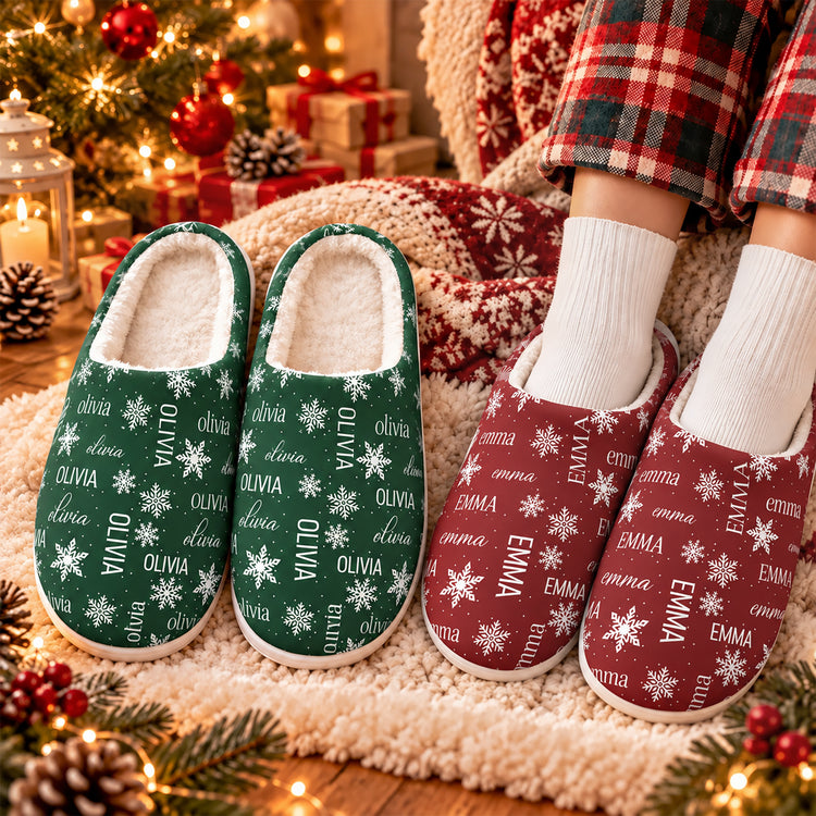 Custom-Name-Christmas-Gifts-For-Family-Members-Kids-Personalized-Slippers-1