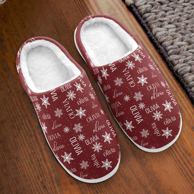 Custom-Name-Christmas-Gifts-For-Family-Members-Kids-Personalized-Slippers-2