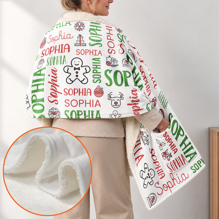 Custom-Name-Christmas-Gifts-For-Family-Members-Wife-Mom-Kid-Sibling-Friends-Personalized-Cuddle-Wrap-3
