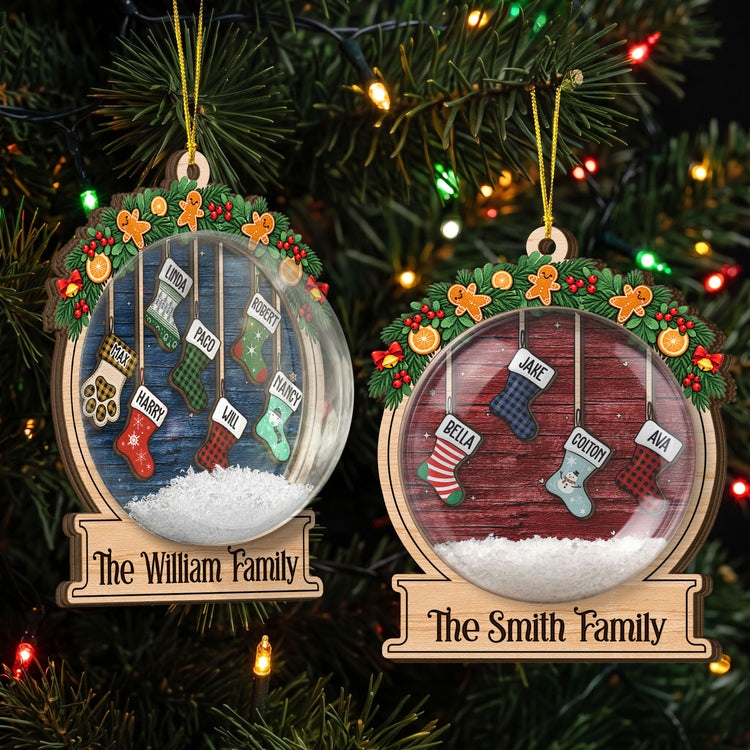 Custom-Name-Christmas-Snow-Globe-Ornament-2026,-Stocking-Decoration,-Christmas-Tree-Hanging-Ornament,-Holiday-Gift-Family-Christmas-Together-Personalized-Ornament-1