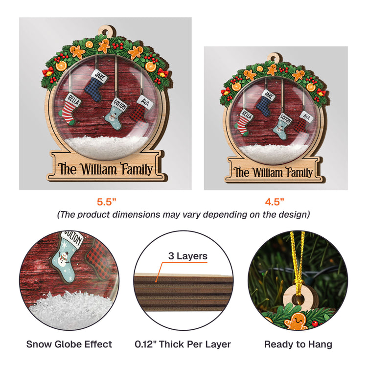 Custom-Name-Christmas-Snow-Globe-Ornament-2026,-Stocking-Decoration,-Christmas-Tree-Hanging-Ornament,-Holiday-Gift-Family-Christmas-Together-Personalized-Ornament-6