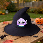 Custom-Name-Cute-Dumplings,-Gift-For-Trick-Or-Treaters-Personalized-Witch-Hat-1