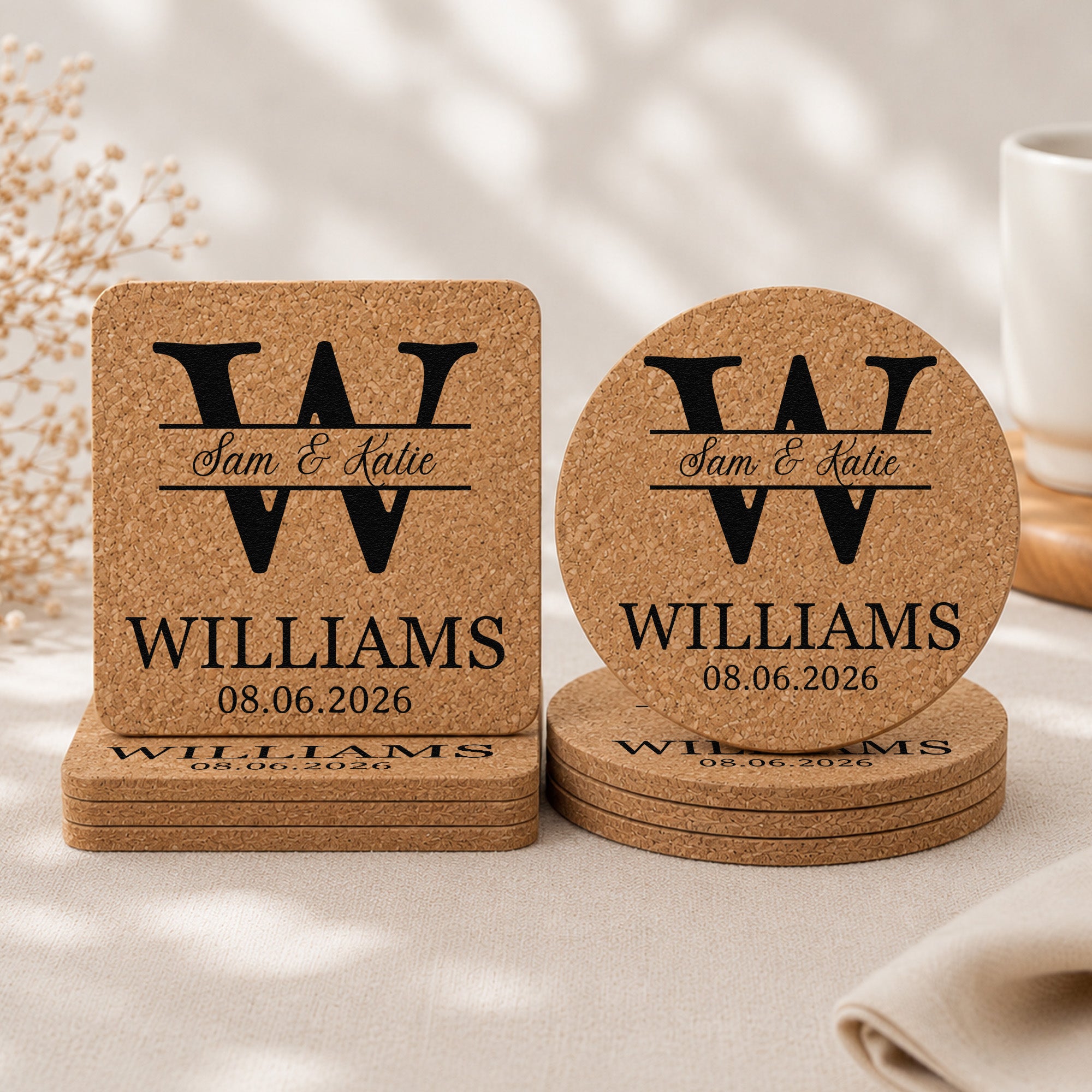 Custom-Name-&-Date-Couple-Wedding-Favors-Personalized-Coasters-1