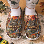 Custom-Name-Dinosaur-Jurassic-T-Rex--Personalized-Slippers-2