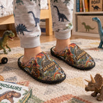 Custom-Name-Dinosaur-Jurassic-T-Rex--Personalized-Slippers-3