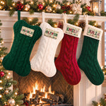 Custom-Name-Family-Leather-Patch-Santa-Claus-Christmas-Personalized-Stocking-1