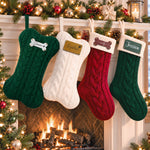 Custom-Name-Family-Member-Leather-Patch-Santa-Christmas-Gift-Personalized-Stocking-1