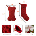 Custom-Name-Family-Member-Leather-Patch-Santa-Christmas-Gift-Personalized-Stocking-7