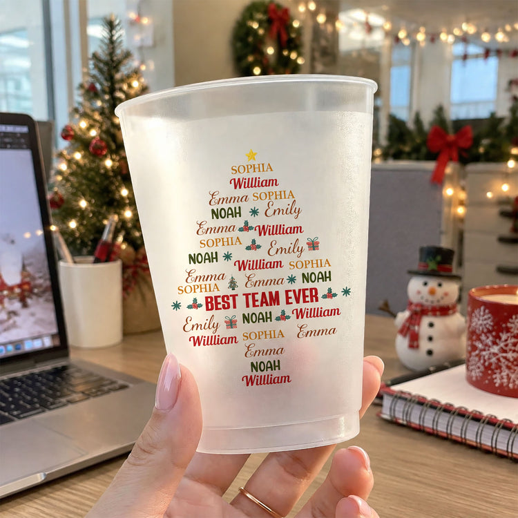 Custom-Name-For-Christmas-Office-Year-End-Party,-White-Elephant-Party-Personalized-Cups-1