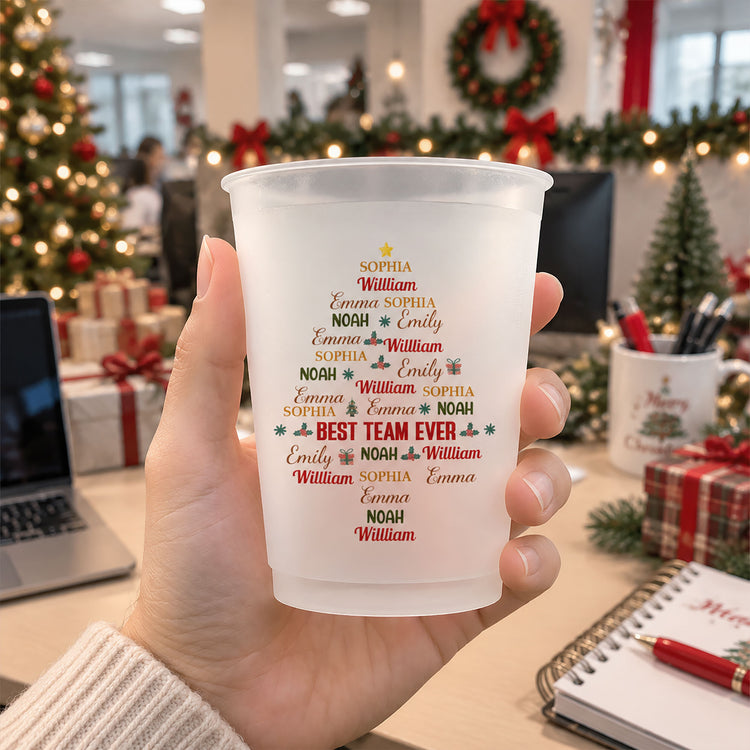 Custom-Name-For-Christmas-Office-Year-End-Party,-White-Elephant-Party-Personalized-Cups-2