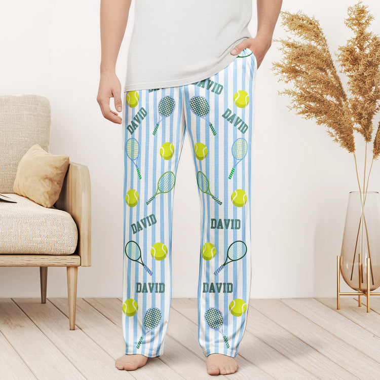 Custom-Name-Gift-For-Him,-Tennis-Lovers,-Tennis-Player-Personalized-Lounge-Pants-3