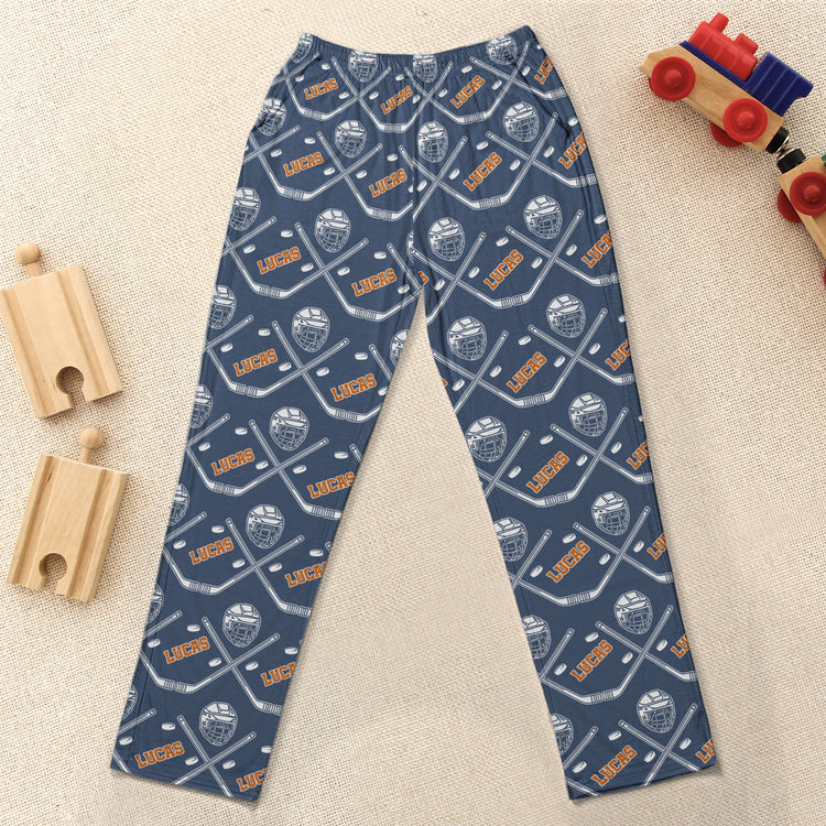 Custom-Name-Gift-For-Hockey-Son,-Hockey-Lover-Personalized-Lounge-Pants-5