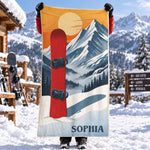 Custom-Name-Gift-For-Skiing-Lovers,-Snowboarding-Lover-Personalized-Microfiber-Sports-Towel-1
