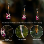 Custom-Name, Guitar Type Christmas Gift For Guitarist, Guitar Lovers - Personalized Ornament 4
