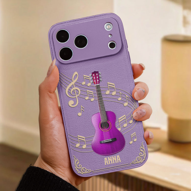 Custom-Name-&-Guitar-Type-Gift-For-Guitar-Lovers,-Guitarist-Personalized-Phone-Case-3