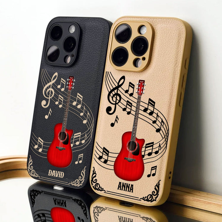 Custom-Name-&-Guitar-Type-Gift-For-Guitar-Lovers,-Guitarist-Personalized-Phone-Case-8
