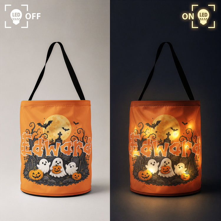 Custom-Name-Halloween-Candy-Bag-For-Kids,-Trick-Or-Treat-Basket-For-Tiny-Trickster-Personalized-Halloween-Basket-4