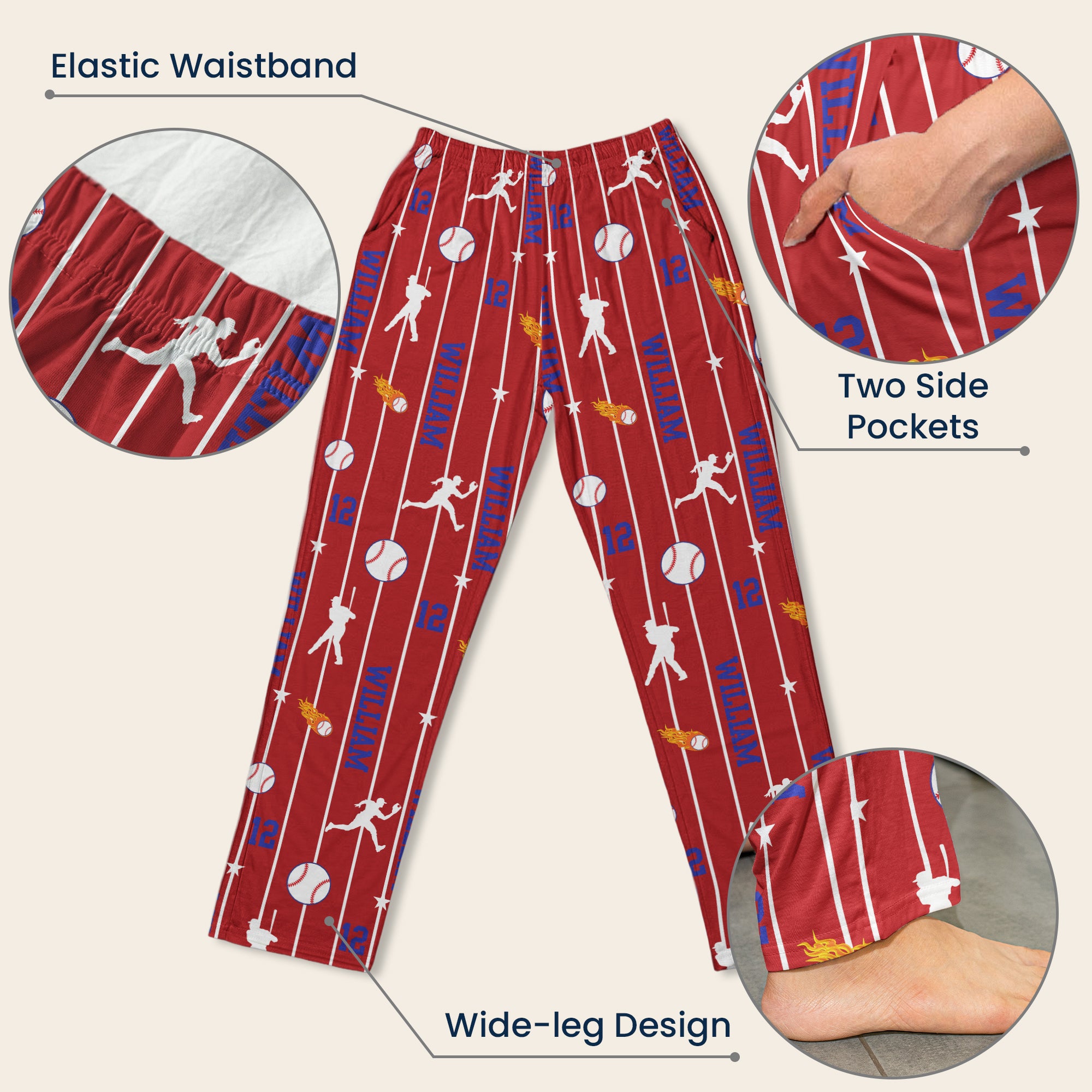 Custom-Name-&-Number-For-Baseball,-Softball,-Soccer,-Football,-Basketball,-Hockey-Lover-Personalized-Lounge-Pants-4